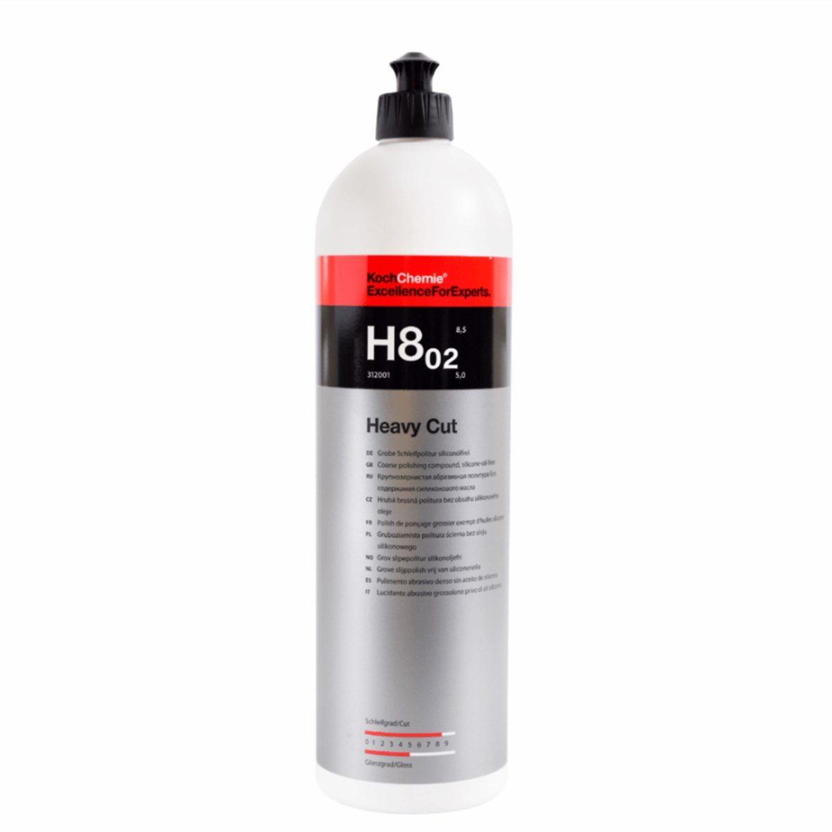 (H8.02) HEAVY CUT Çizik Çıkarıcı Pasta  1 Litre