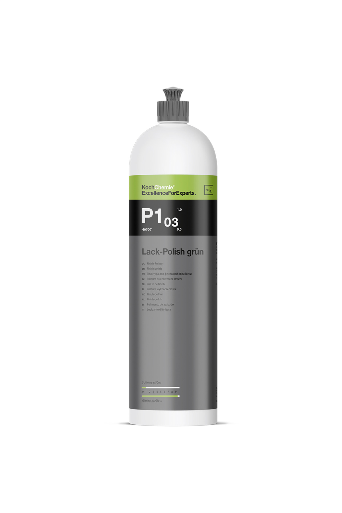 (P1.03) LACK-POLISH GRUN Boya Koruyucu Cila 1 LT