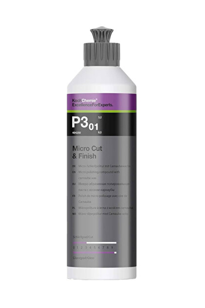 (P3.01)MICRO CUT & FINISH  Carnabau Boya Koruyucu  1 Litre