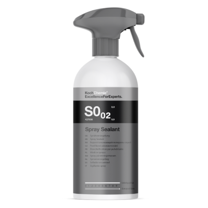 (S0.02) SPRAY SEALANT  Yüksek Parlaklıklı Boya Koruyucu 500 Ml