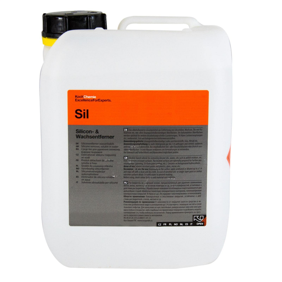 (SİL) Silicon- & Wachsentferner 5 L. Silicone remover, soluble in water