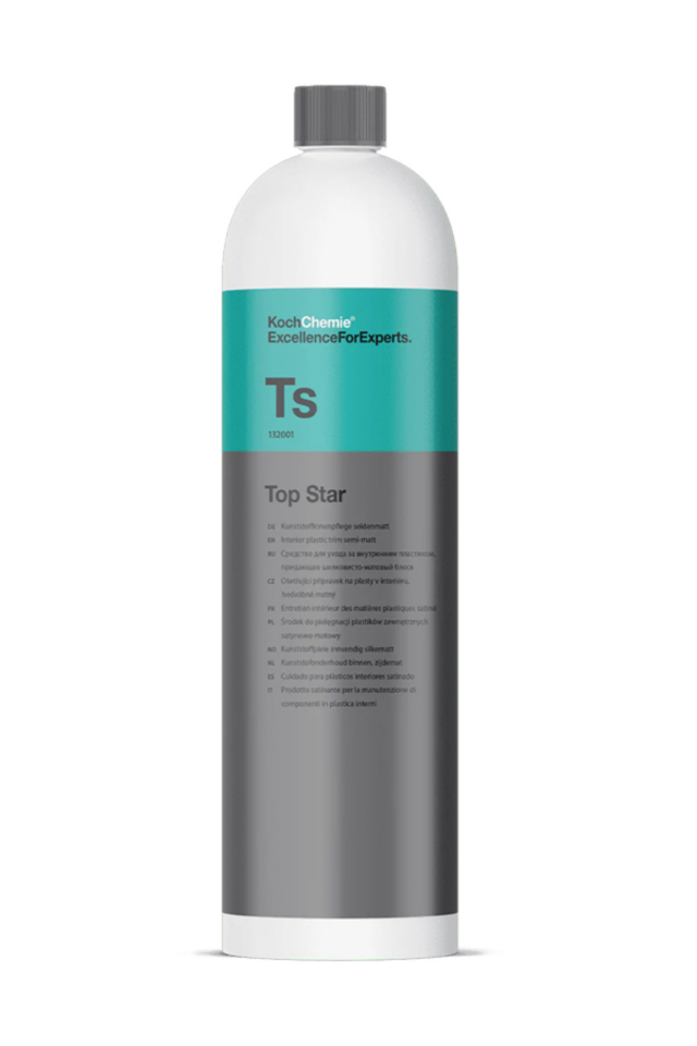 (TS) TOP STAR İç Vinil,Kauçuk,Plastik Koruyucu (Yarı Mat) 1 Litre