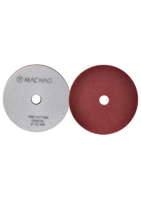 MACWAG  SLIM  DA Maroon Pad 152/165 x 20mm