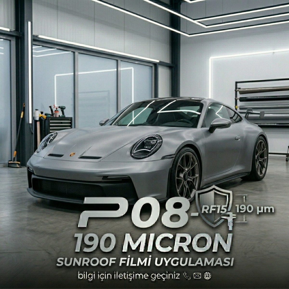 P08-RF15 Sunroof filmi 190 micron