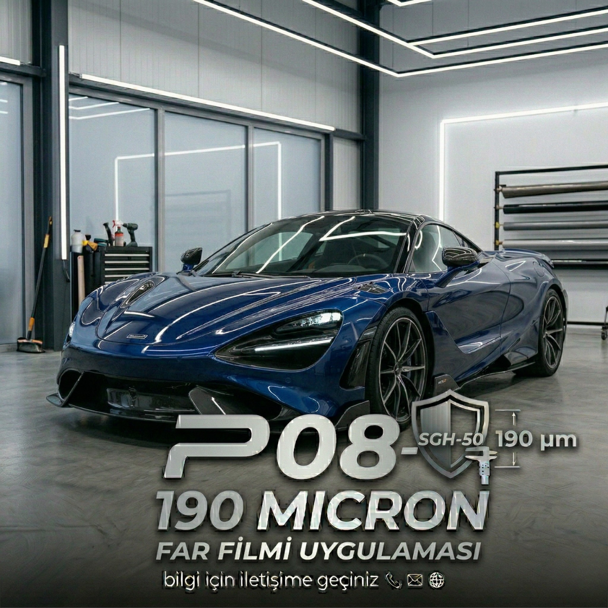 P08-SGH-50 Far filmi 190 micron